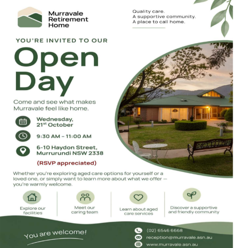 Murravale Retirement Home Open Day